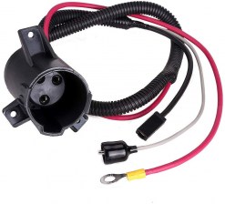 Club Car Precedent Charger Receptacle Replacement 02